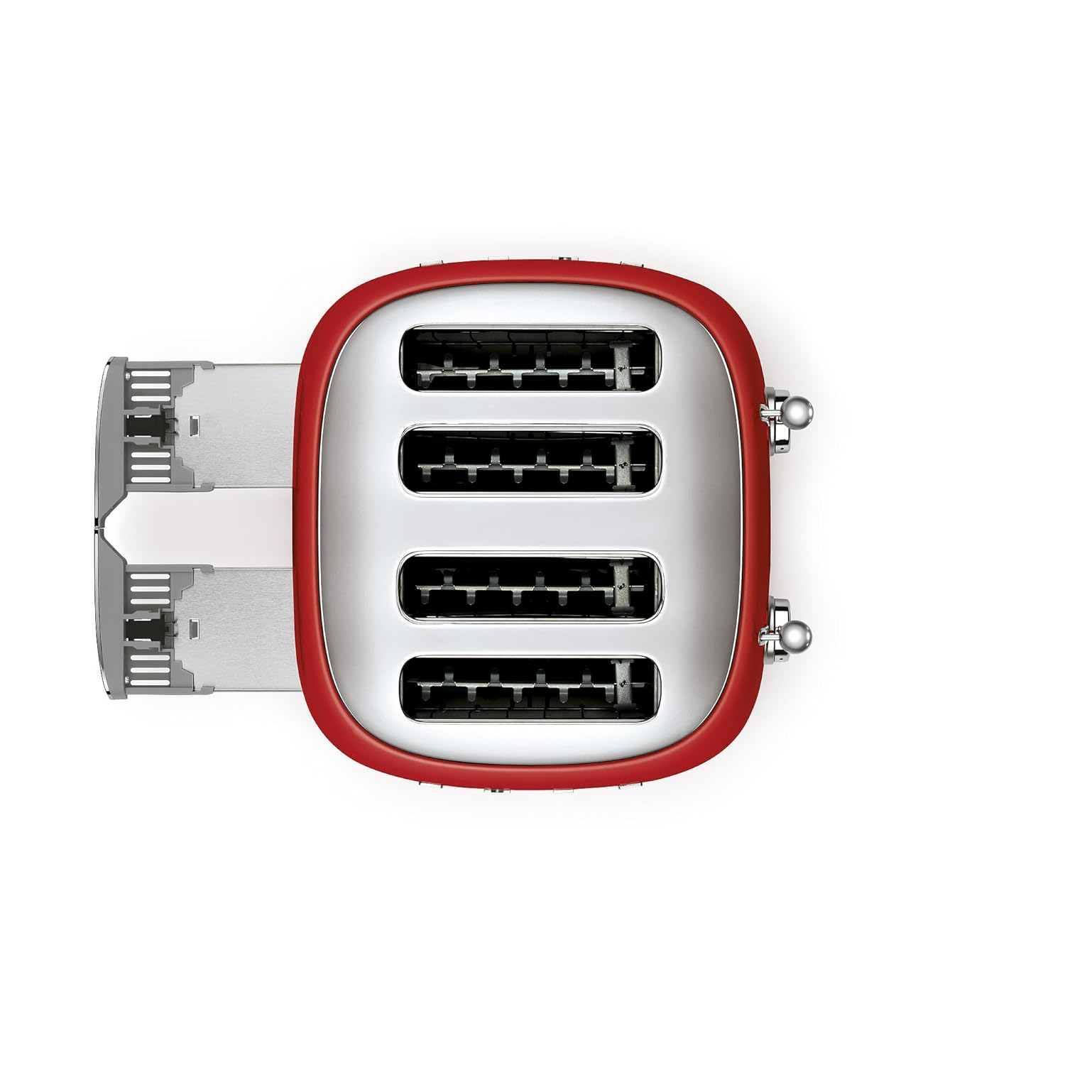 SMEG TSF03RDEU| Toaster 4 slices 50's Style | Colour : Red Mahajan Electronics Online