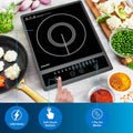 Philips HD4934/00 1300W Induction Cooktop with Triple MOV for 4kW surge protection with soft touch control | 7 Preset Menus | 3 Years warranty on Coil Mahajan Electronics online