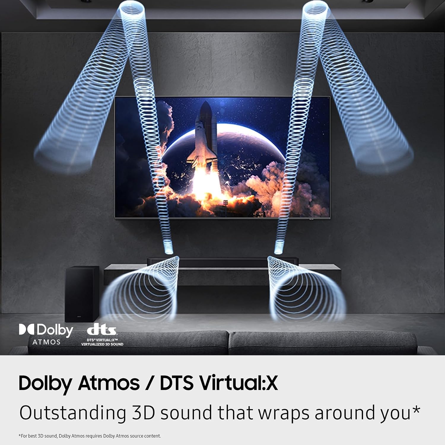 Samsung HW-Q600F/XL Q Series Soundbar 3.1.2 Ch Sound and Subwoofer with 2 Year Amber Protection Plan (2025) Mahajan Electronics Online