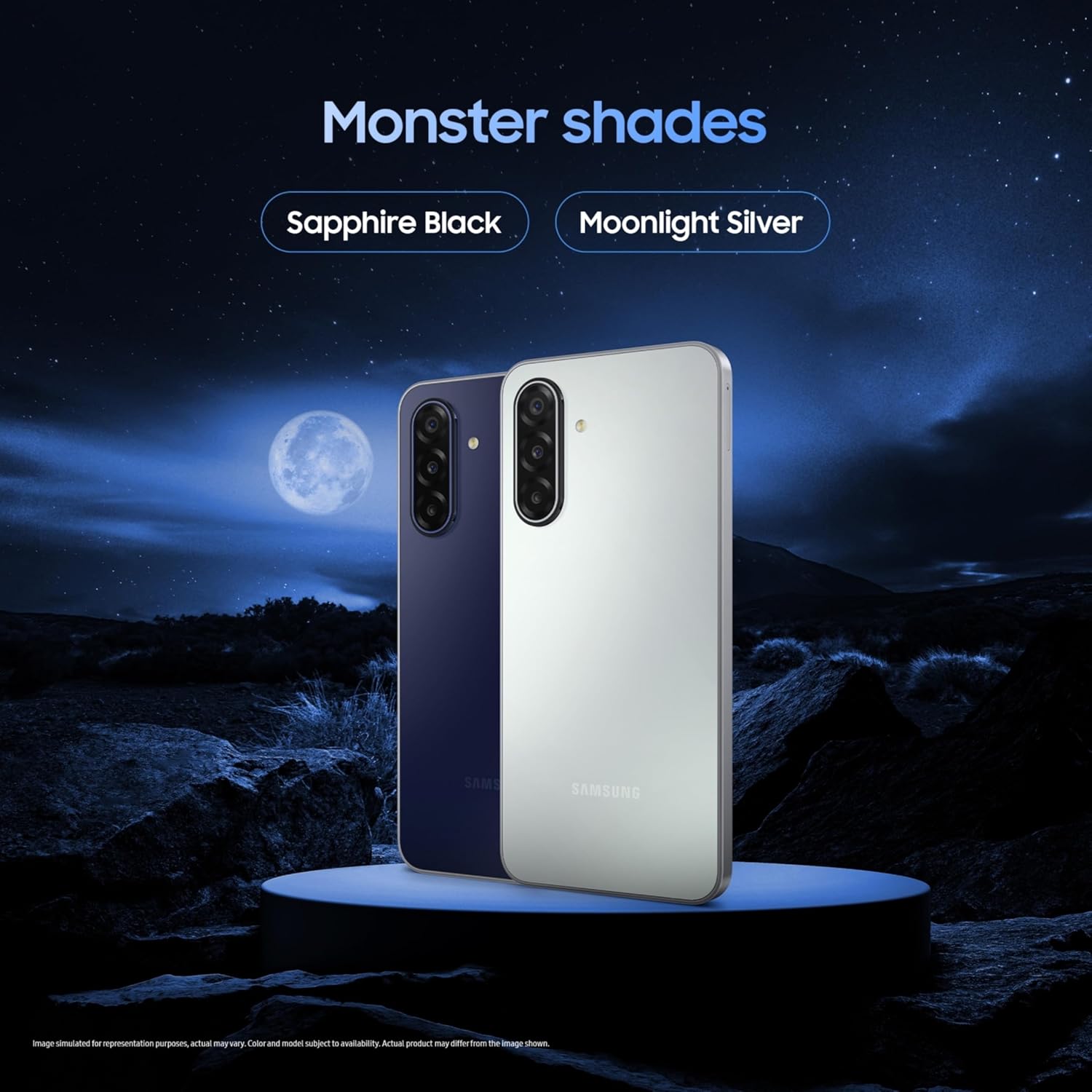Samsung Galaxy M17 5G (Moonlight Silver, 8GB RAM, 128GB Storage)| Circle to Search| Gemini Live| 50MP OIS Triple Camera| IP54 Rating| Gorilla Glass Victus| AI| 6 Gen of OS Upgrades| Without Charger Mahajan Electronics Online