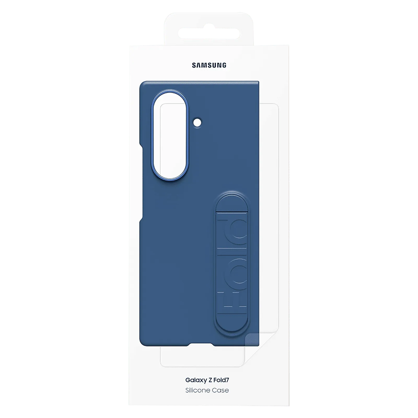 Samsung Galaxy Fold7 Silicone Case Blue Mahajan Electronics Online