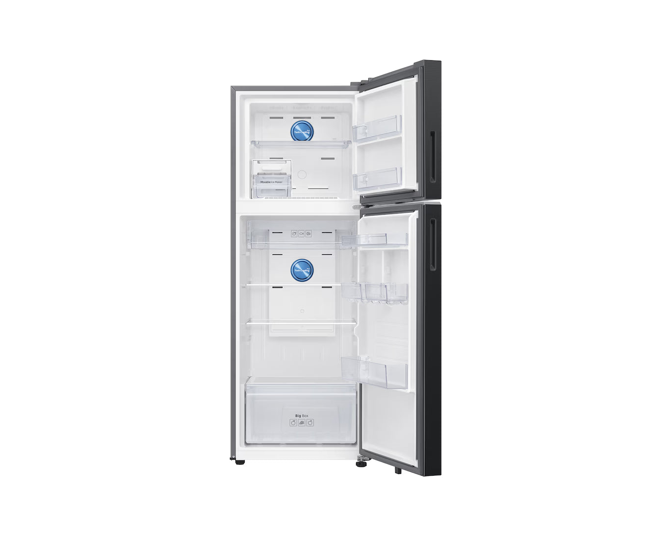 RT34HG5A42BX, Double Door Refrigerator with Bespoke AI 330L Mahajan Electronics Online