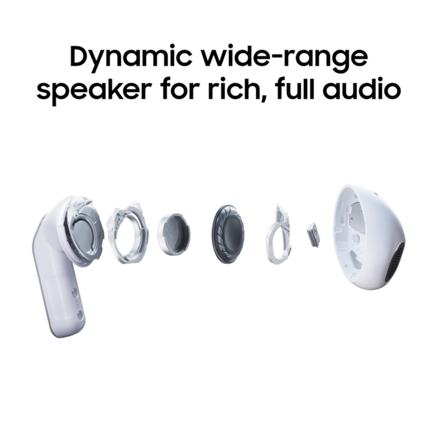Samsung Galaxy Buds4 (White) in-Ear Wireless Earbuds with Hi-Fi Audio | Adaptive ANC and EQ 2.0 | 360-Audio | Live Translation | Head Gesture Control | IP54 Mahajan Electronics Online