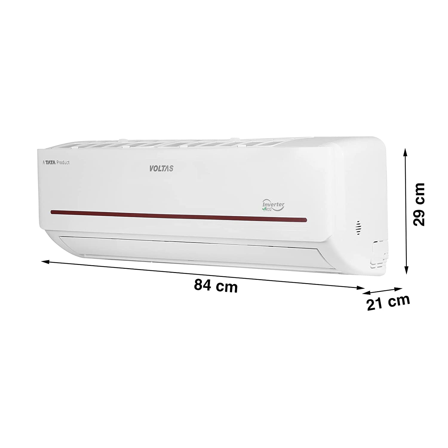 Voltas 1.5 Ton 3 Star Split Inverter AC 183V Vertis Prism 5 in 1 Convertible - Mahajan Electronics Online