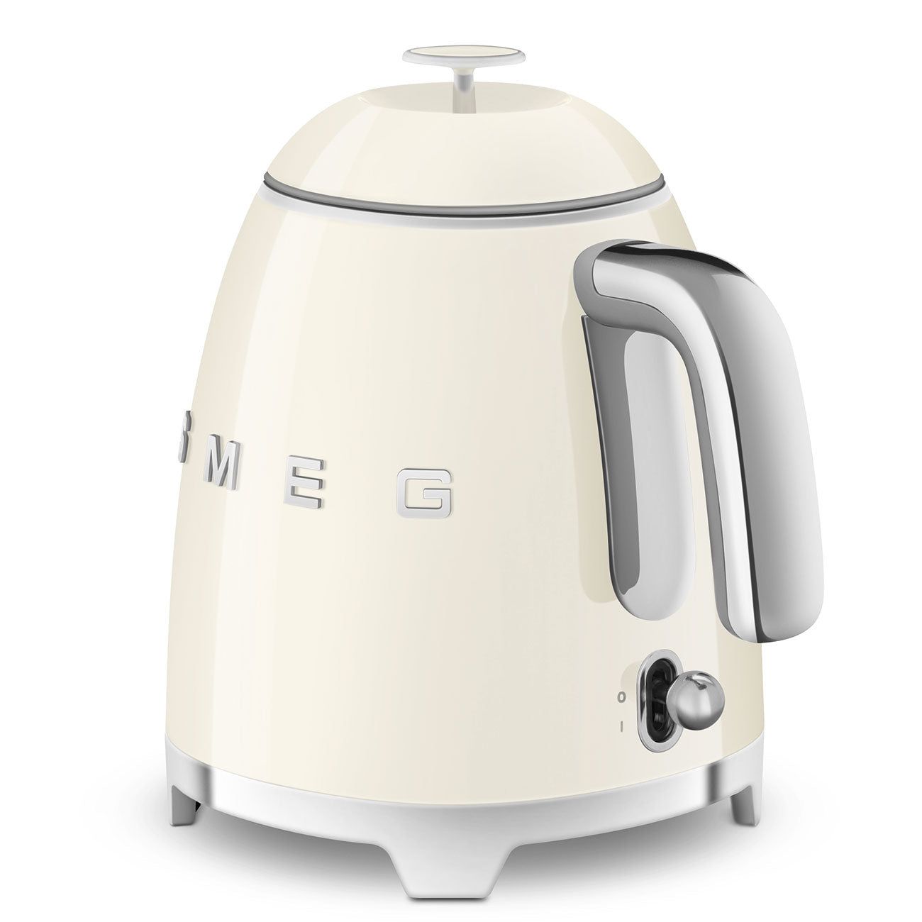 SMEG KLF05CREU Mini 50's Retro Style 3 Cup Electric Kettle with Double Wall Anti Slip Base and Water Level Indicator (Cream) Mahajan Electronics Online
