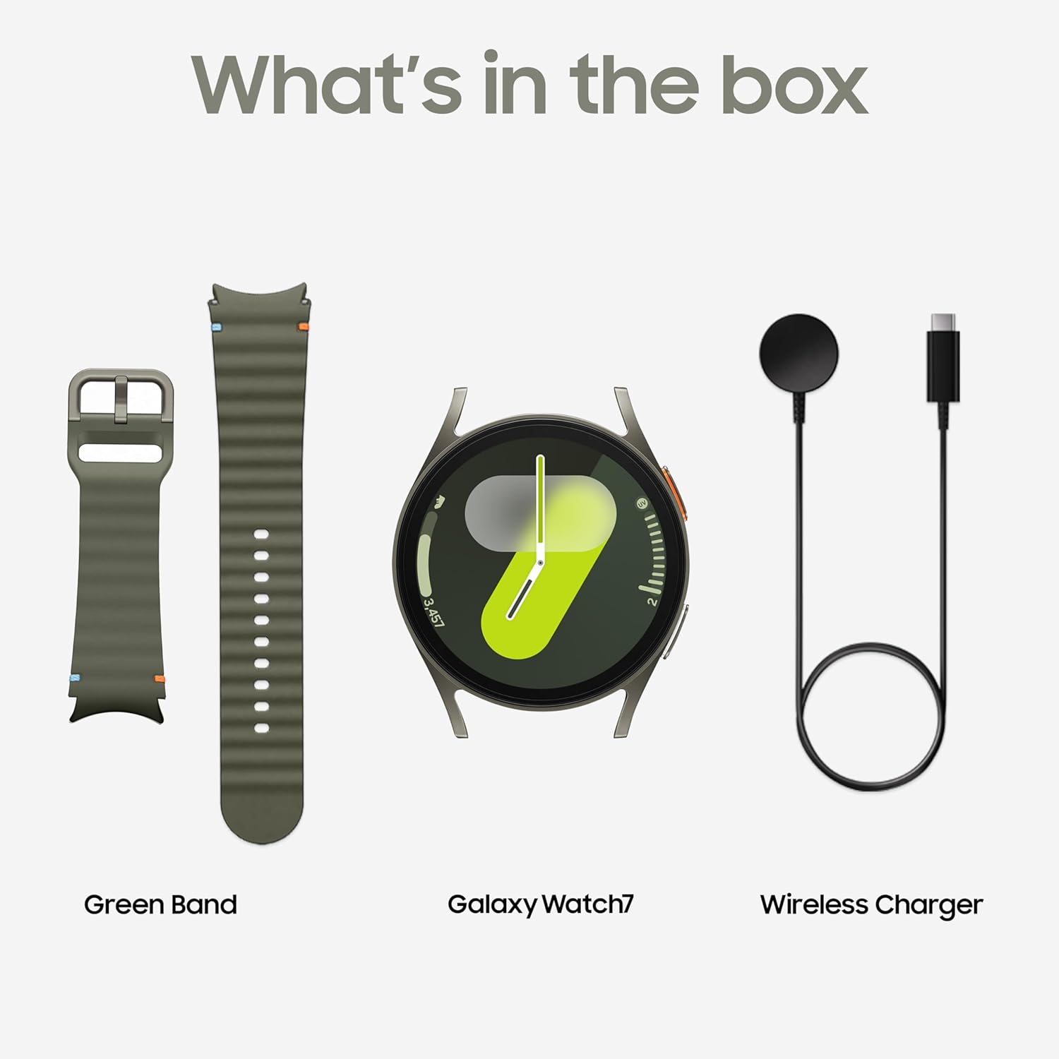 Samsung Galaxy Watch 7 (44mm, Green, BT+LTE) with 3nm Processor | Dual GPS | Sapphire Glass & Armour Aluminum Mahajan Electronics Online