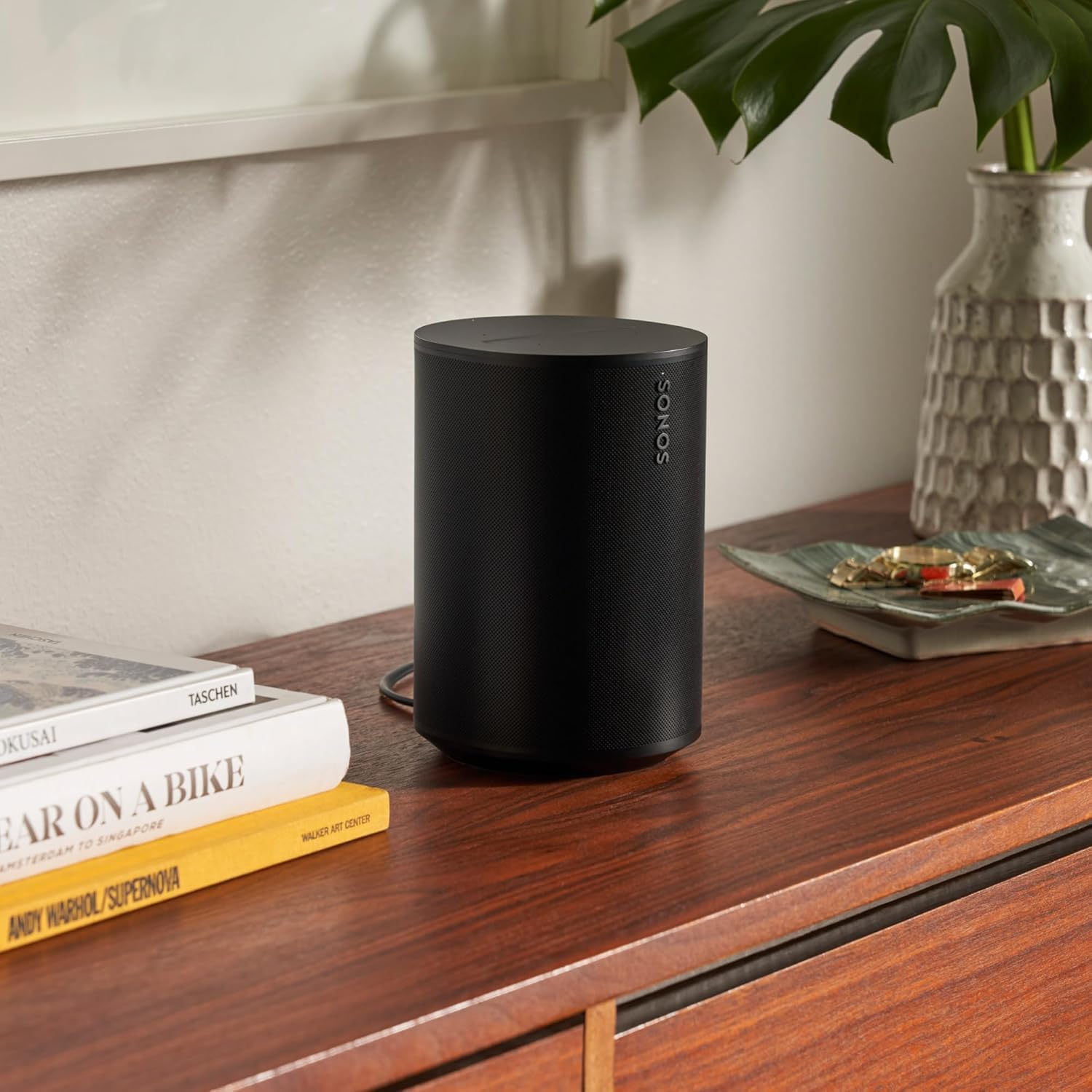 Sonos Era 100 | Smart Speaker with WiFi, Bluetooth, Amazon Alexa - Black Mahajan Electronics online