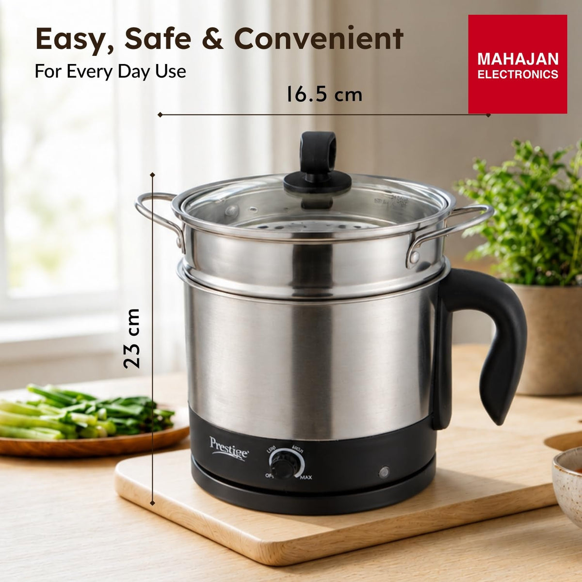Prestige PMC 3.0 Plus Multi Kettle – Mahajan Electronics Online.