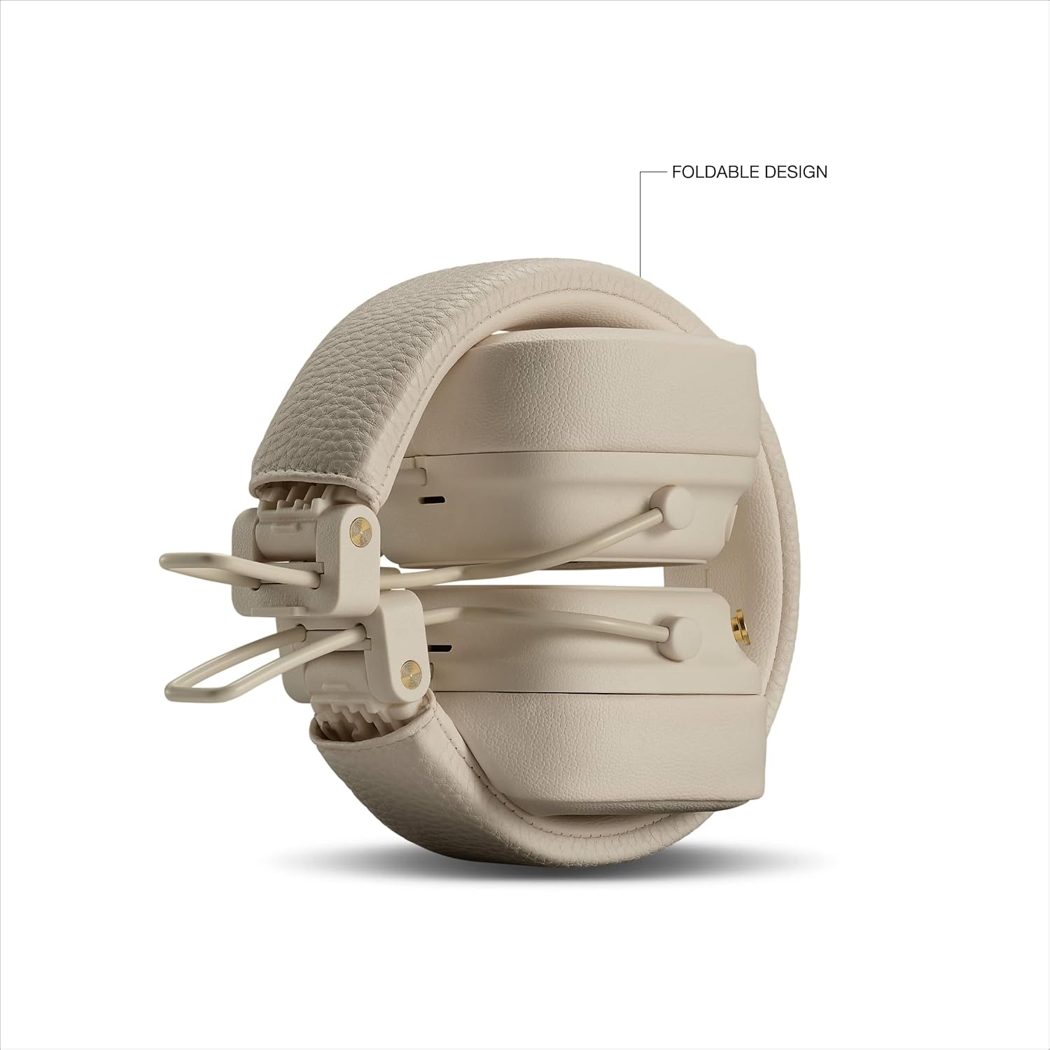 Marshall Major V Wireless Headphones Cream | 100+ Hours Battery