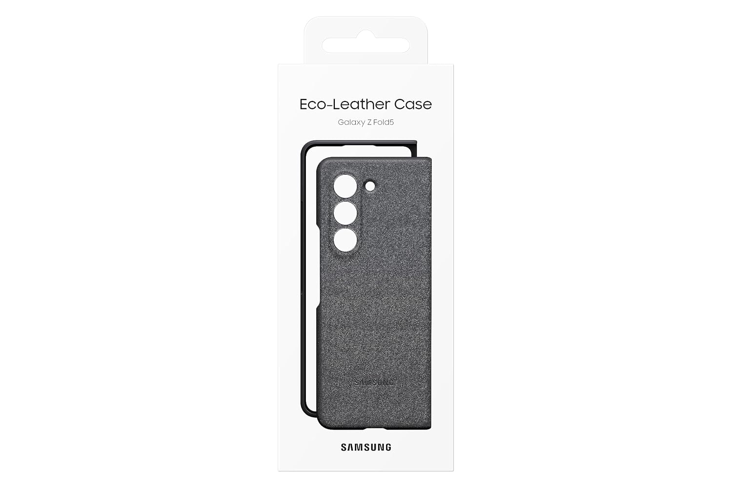 Samsung Galaxy Fold5 Eco-Leather Case, Graphite Mahajan Electronics Online 