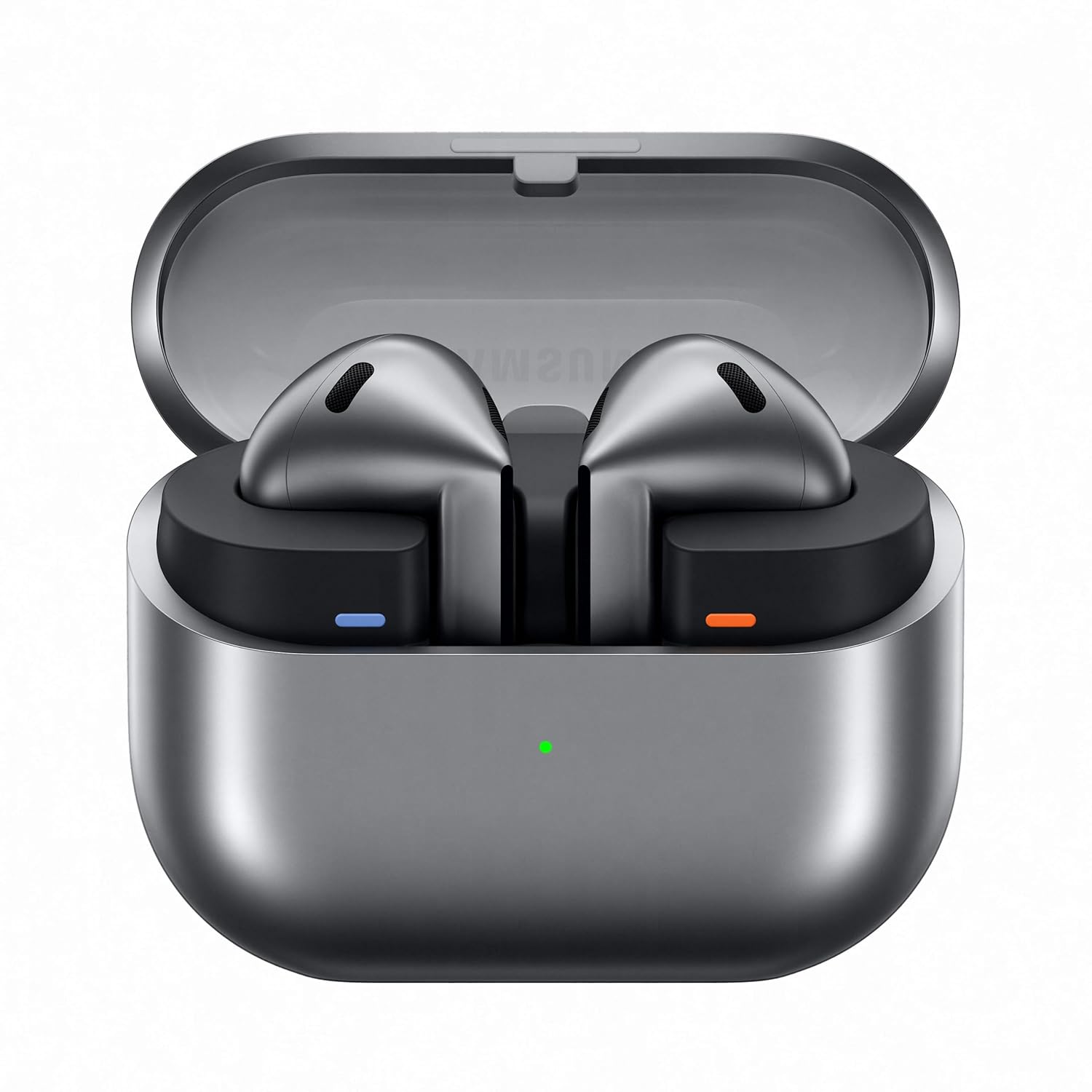 Samsung Galaxy Buds 3 (Silver) with Galaxy AI powered Real-time Interpreter | 24-bit Hi-Fi Audio | Up to 36H battery | IP57 Mahajan Electronics Online