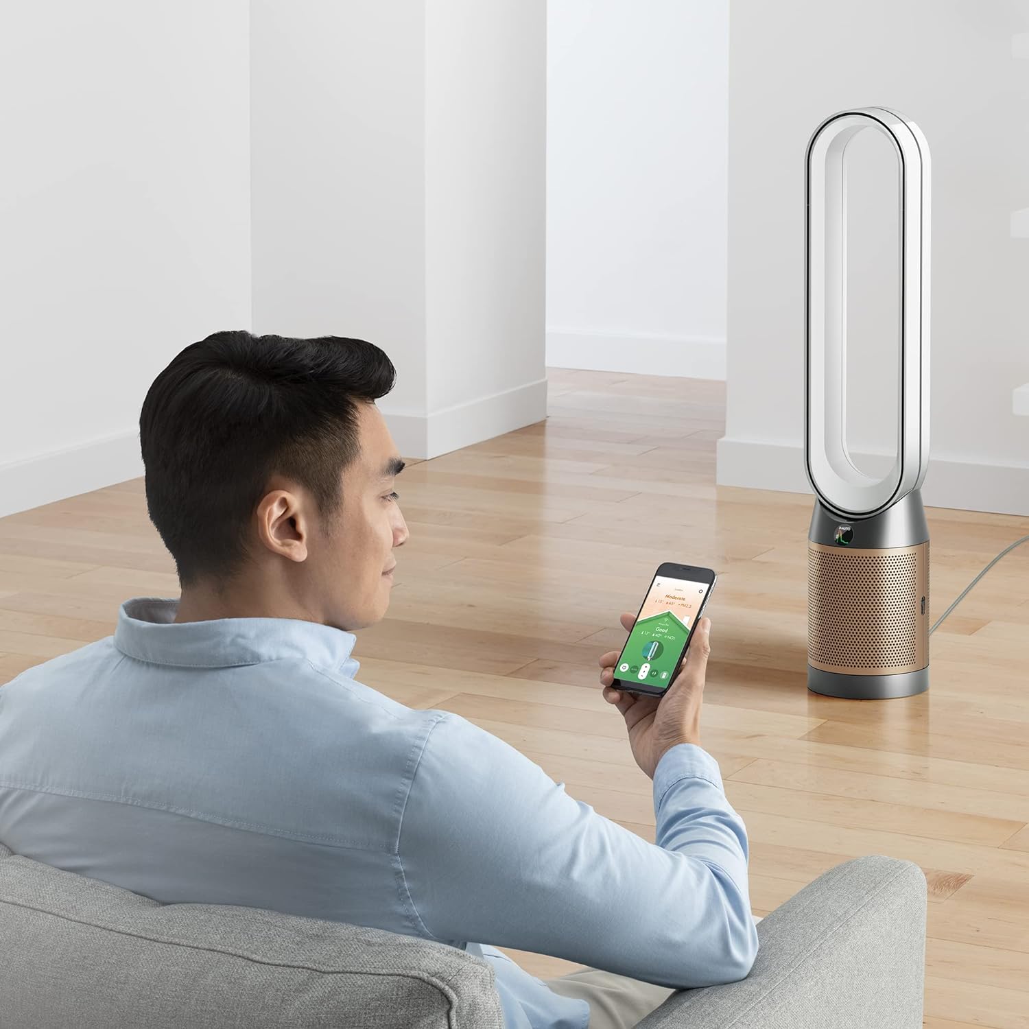 Dyson TP09 Purifier Cool Formaldehyde Air Purifier (Advanced Technology), HEPA + Catalytic Oxidation Filter Mahajan Electronics Online