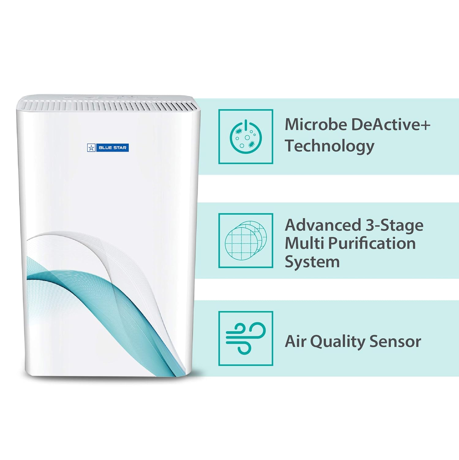 Blue Star Air Purifier BS-AP300DAI with UV Mahajan Electronics Online