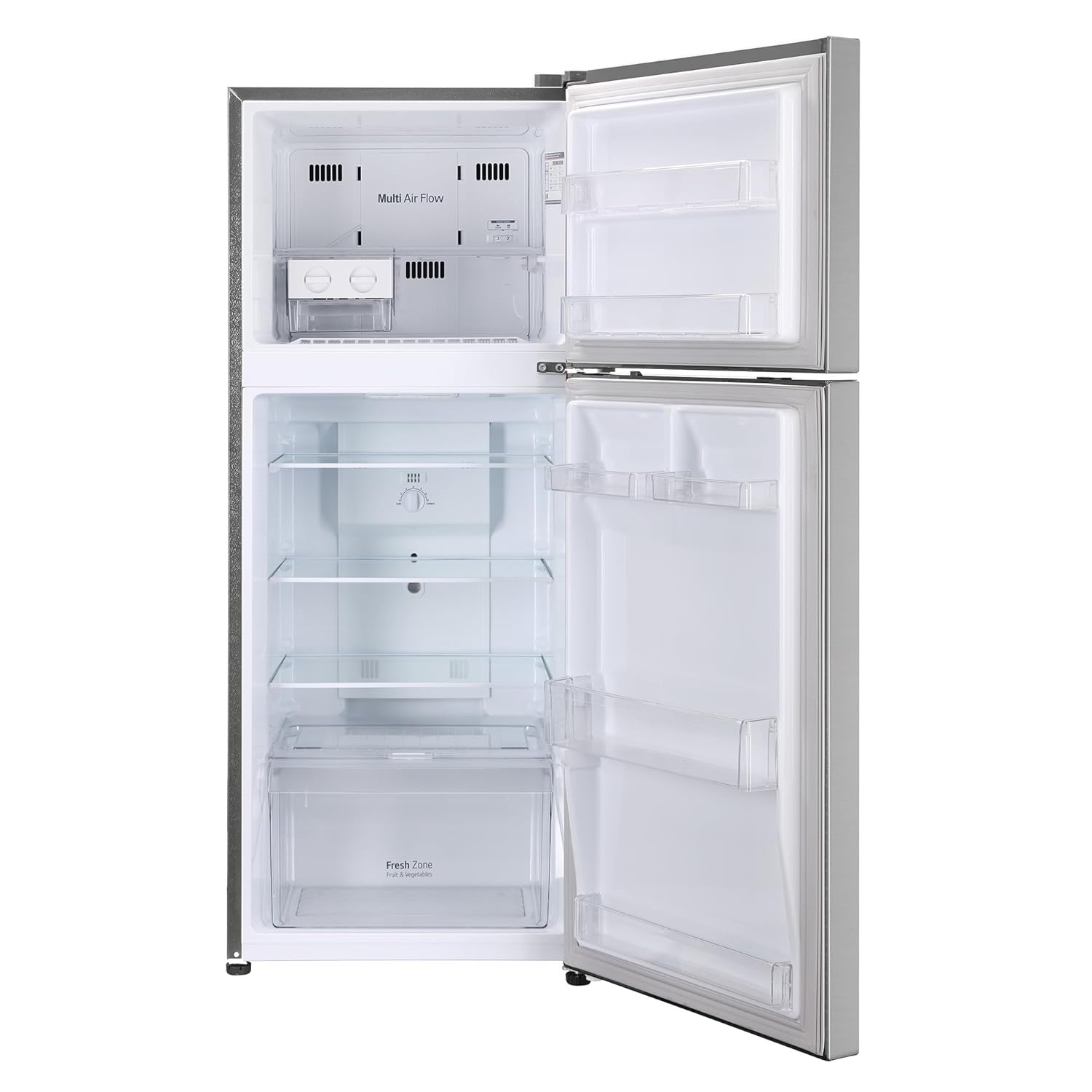 LG GL-N292DPZY 242 L 2 Star Frost-Free Smart Inverter Double Door Refrigerator ( Shiny Steel, Smart Connect & Multi Air Flow) Mahajan Electronics Online