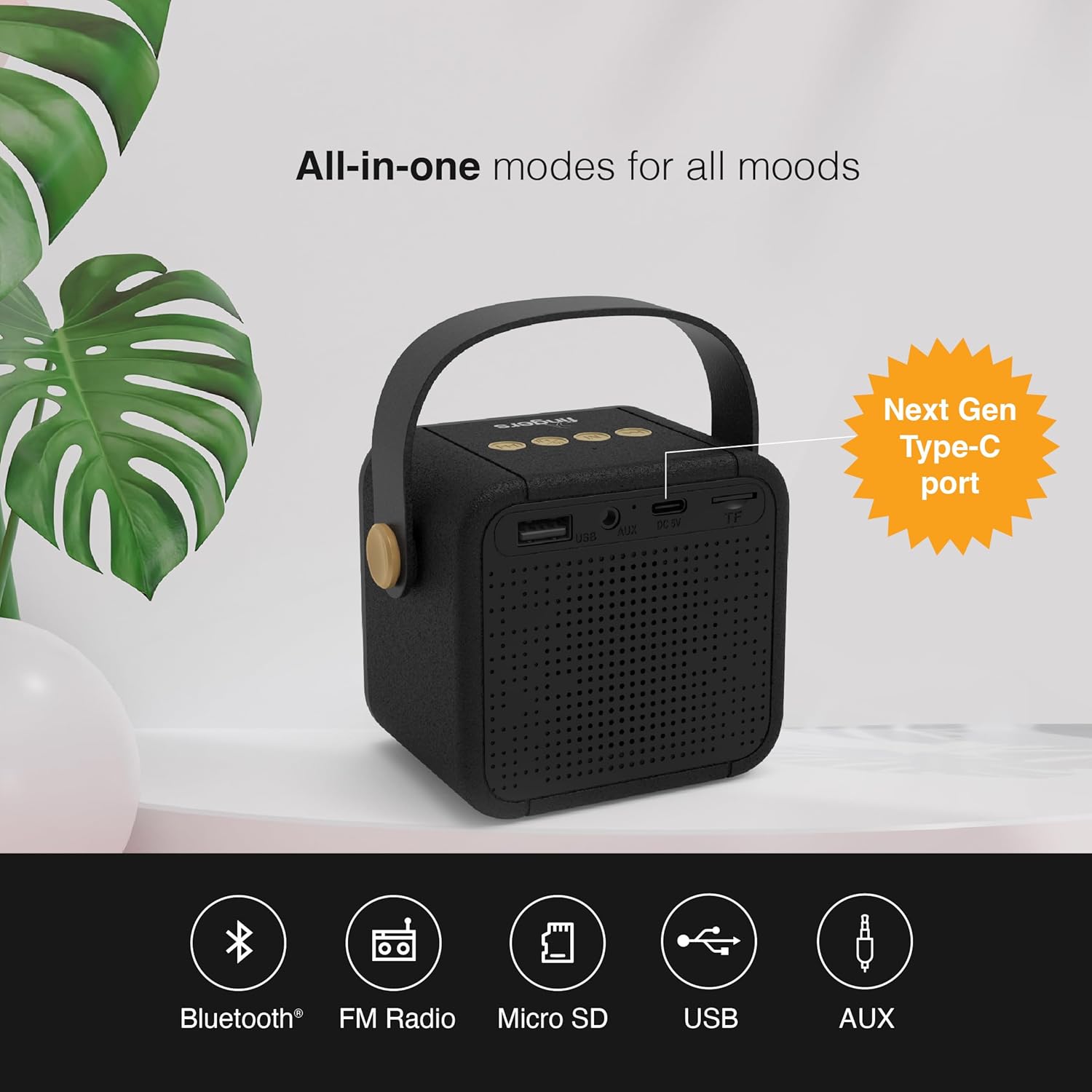 FINGERS SoundKing Portable Speaker with Magnificent Sound & Bold bass Mahajan Electronics Online