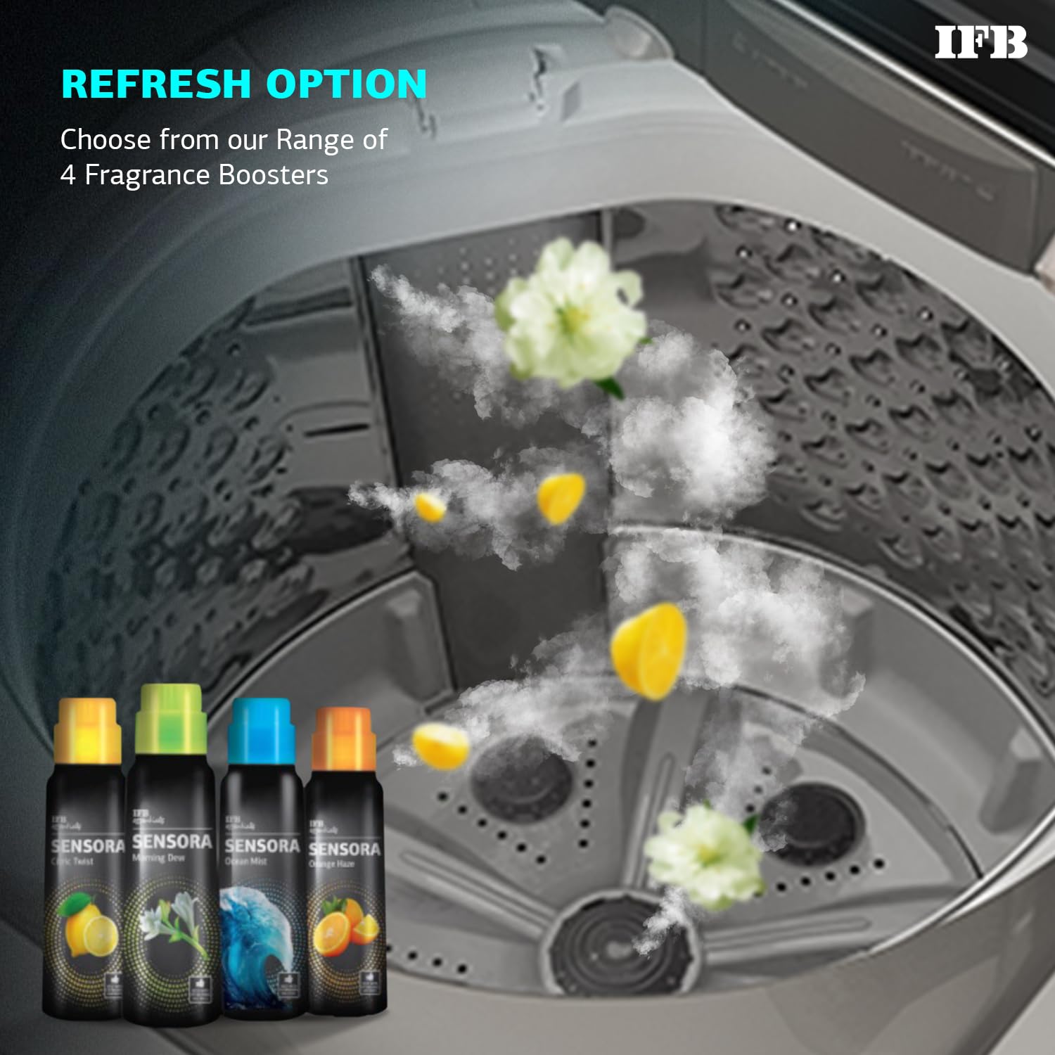 IFB 9 Kg 5 Star AI Powered Fully Automatic Top Load Washing Machine Appliance Aqua Conserve Mahajan Electronics Online