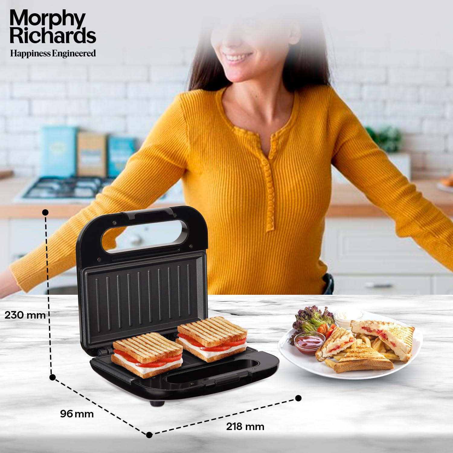 Morphy Richards Voyager Ultra 750 Watt grilled Sandwich Maker With 2 Year Warranty Mahajan Electronics Online