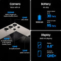 Samsung Galaxy S24 Ultra 5G (Titanium Gray, 12GB, 1TB Storage) SM-S928BZTWINS Mahajan Electronics Online