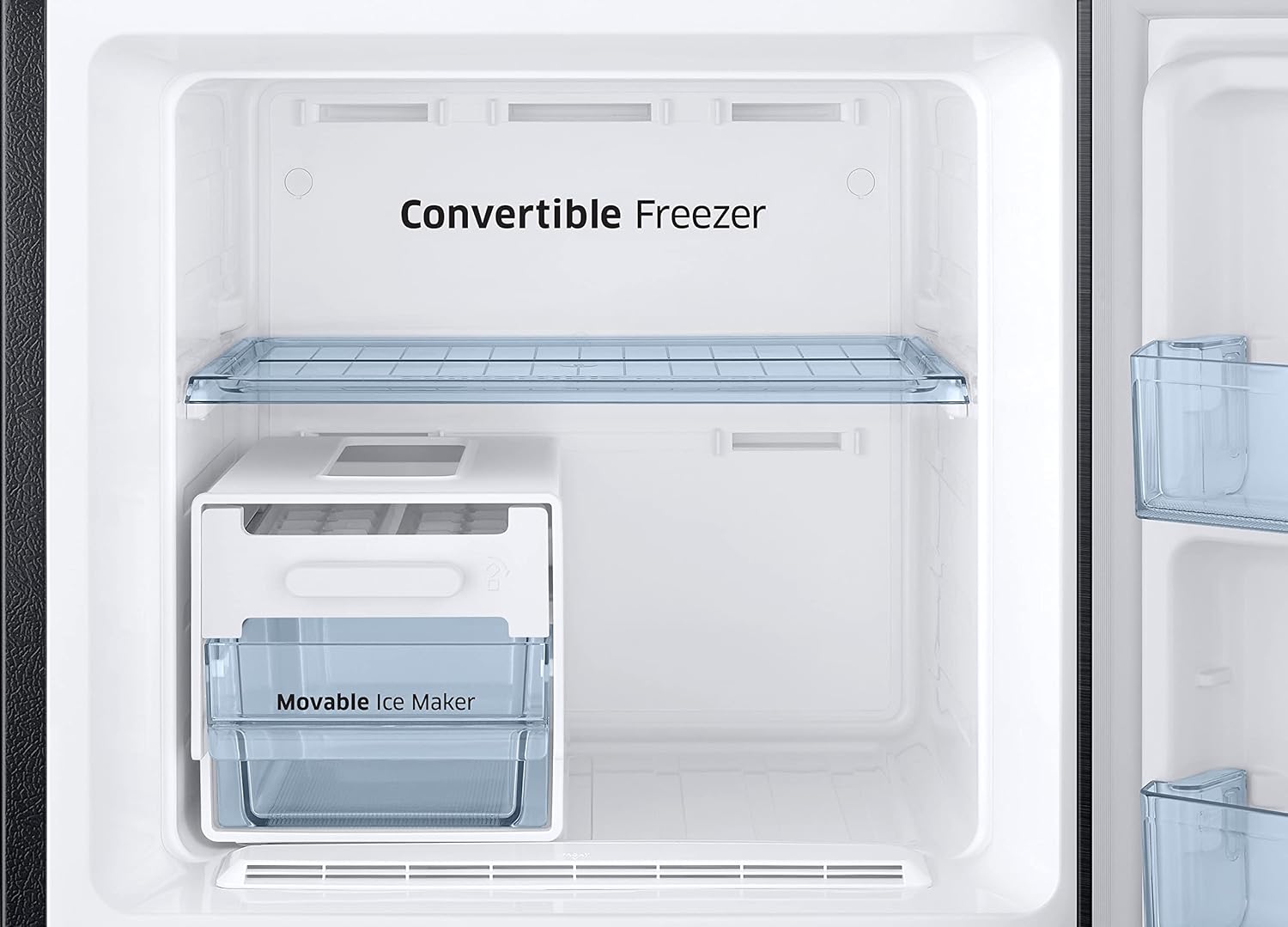 Samsung 236L 3 Star Convertible 3 In 1 Digital Inverter Frost-Free Double Door Refrigerator (RT28C3733BX/HL,Luxe Black) mahajan electronics online