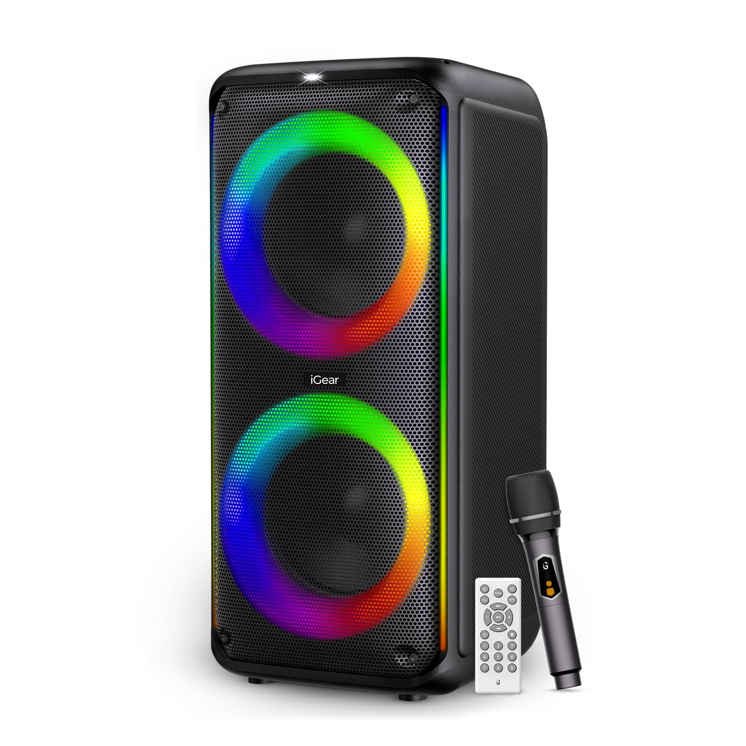 iGear X-Bass 60 Ultimate 60W Portable Bluetooth Party Speaker with Dual Bass Radiators Mahajan Electronics Online