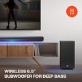 JBL Cinema SB590 Deep Bass, Dolby Atmos Soundbar with Wireless Subwoofer for Extra Deep Bass, 3.1 Channel Mahajan Electronics Online