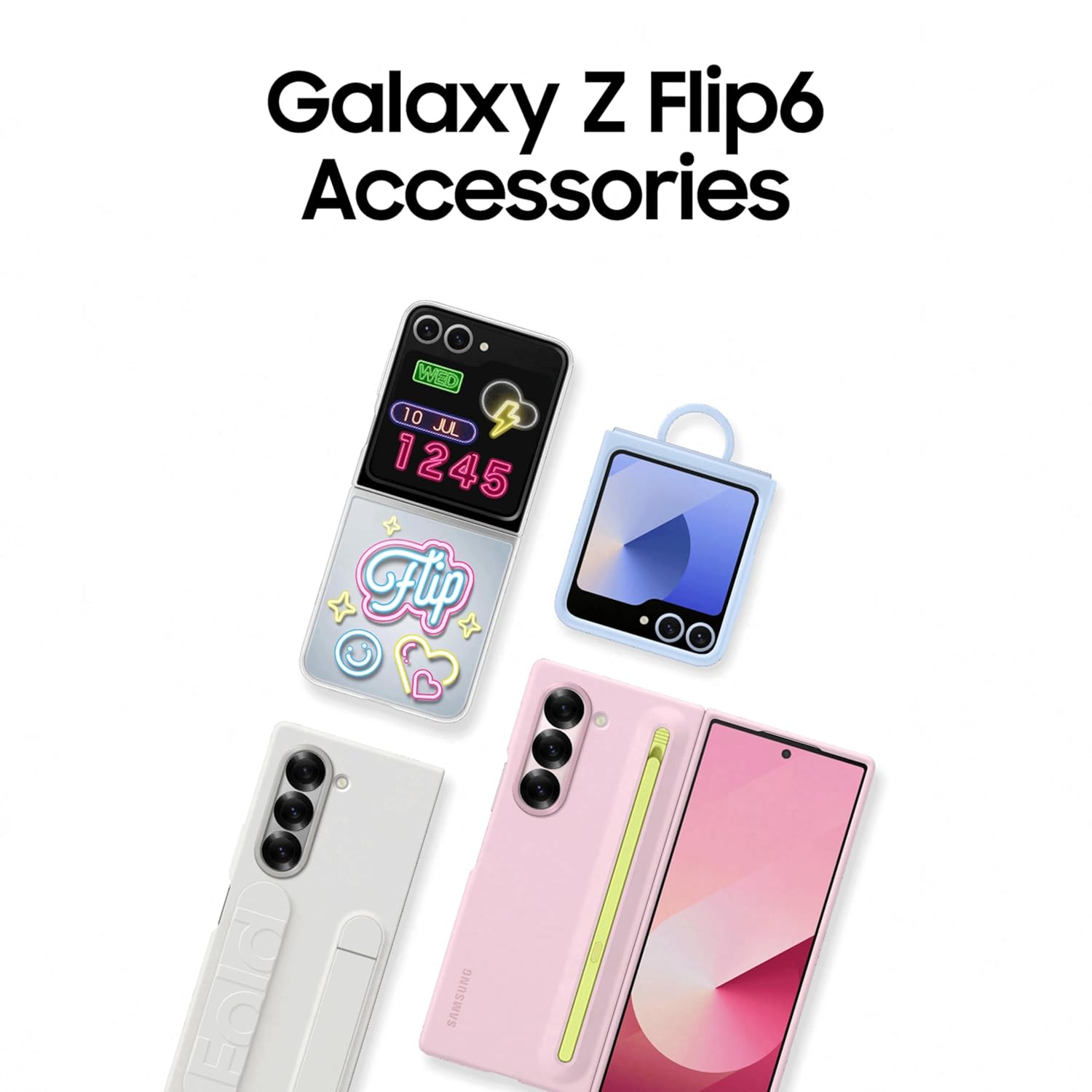 Samsung Galaxy Z Flip6 5G AI Smartphone (Mint, 12GB RAM, 512GB Storage