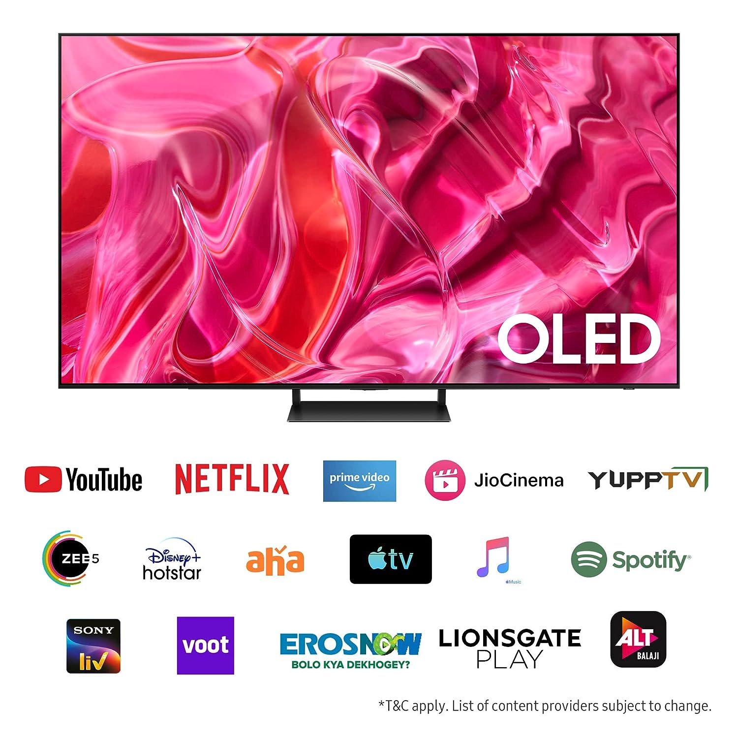 Samsung QA55S90CAKLXL 138 cm (55 inches) 4K Ultra HD Smart OLED TV (Titan Black) Mahajan Electronics Online