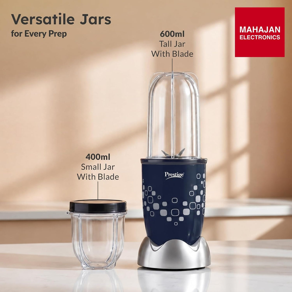 Prestige Nutri-Mate 400 W Mixer Grinder – Mahajan Electronics Online.
