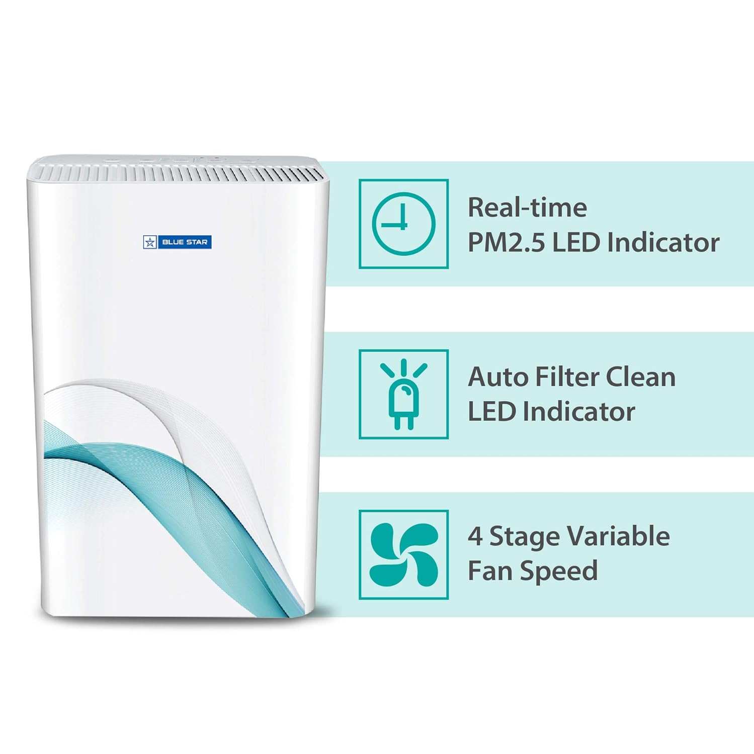 Blue Star Air Purifier BS-AP300DAI with UV Mahajan Electronics Online