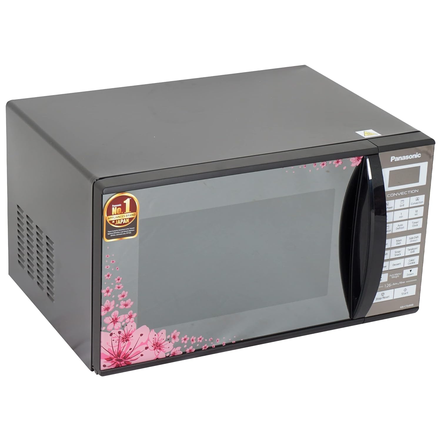 Panasonic NN-CT64MBFDG 27 Litres Convection Microwave Oven (Floral Mirror Finish, Floral Mirror Finish) Mahajan Electronics Online