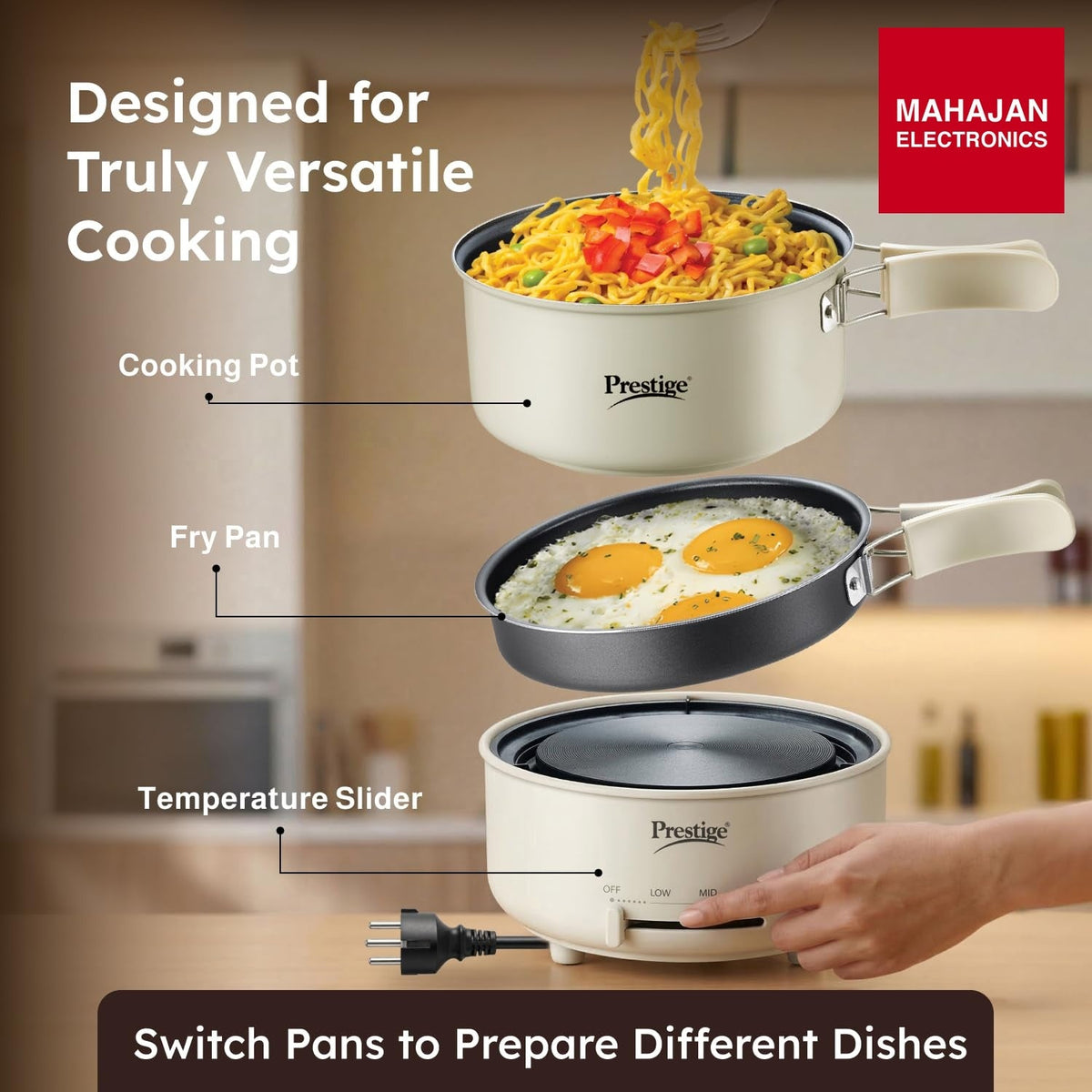 Prestige Electric Omnipot 1000 W – Mahajan Electronics Online.