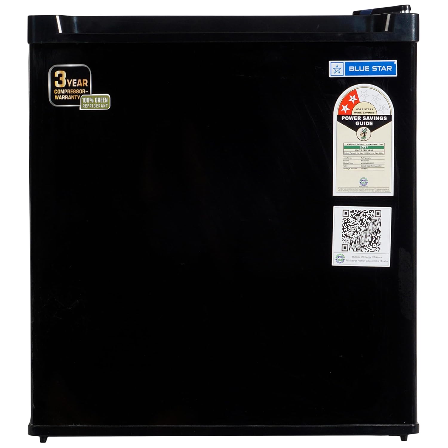 Blue Star MR60-GB 47 L 2 Star Minibar Refrigerator With adjustable Temperature Mahajan Eelctronics Online