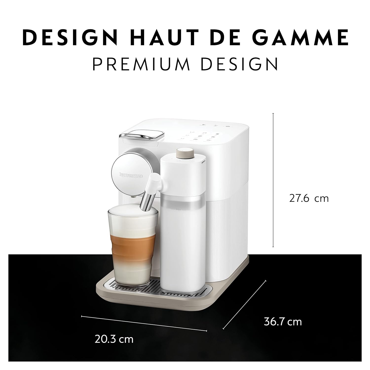 Nespresso Gran Lattissima EN640.W Coffee and Espresso Machine Mahajan Electronics Online