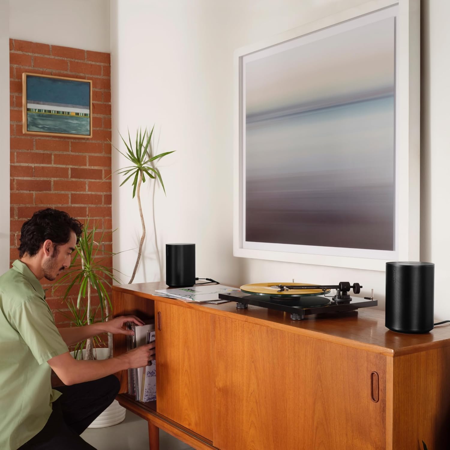 Sonos Era 100 | Smart Speaker with WiFi, Bluetooth, Amazon Alexa - Black Mahajan Electronics online