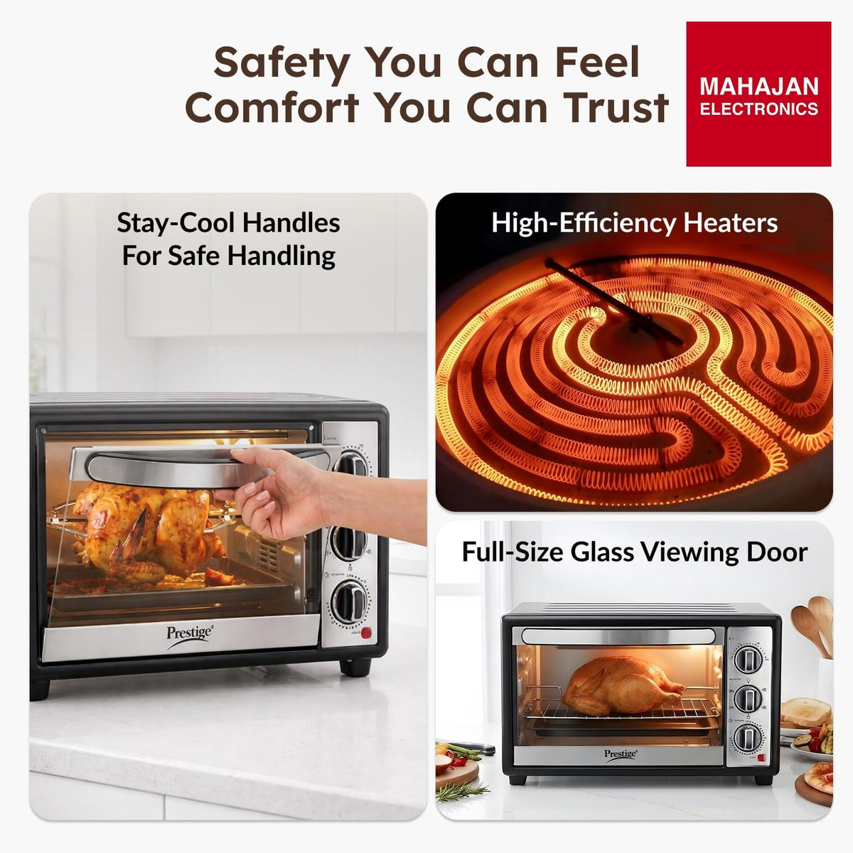 Prestige POTG 28AC 28 L OTG with Air Fry – Mahajan Electronics Online.