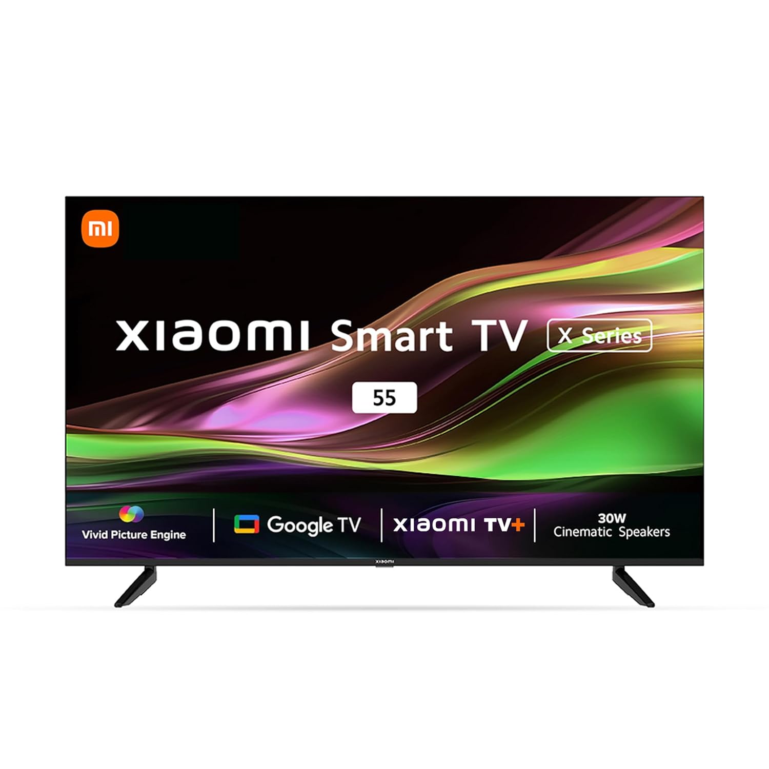 Xiaomi L55M8-A2IN 138 cm (55 inches) X 4K Dolby Vision Series Smart Google TV  (Black) Mahajan Electronics Online