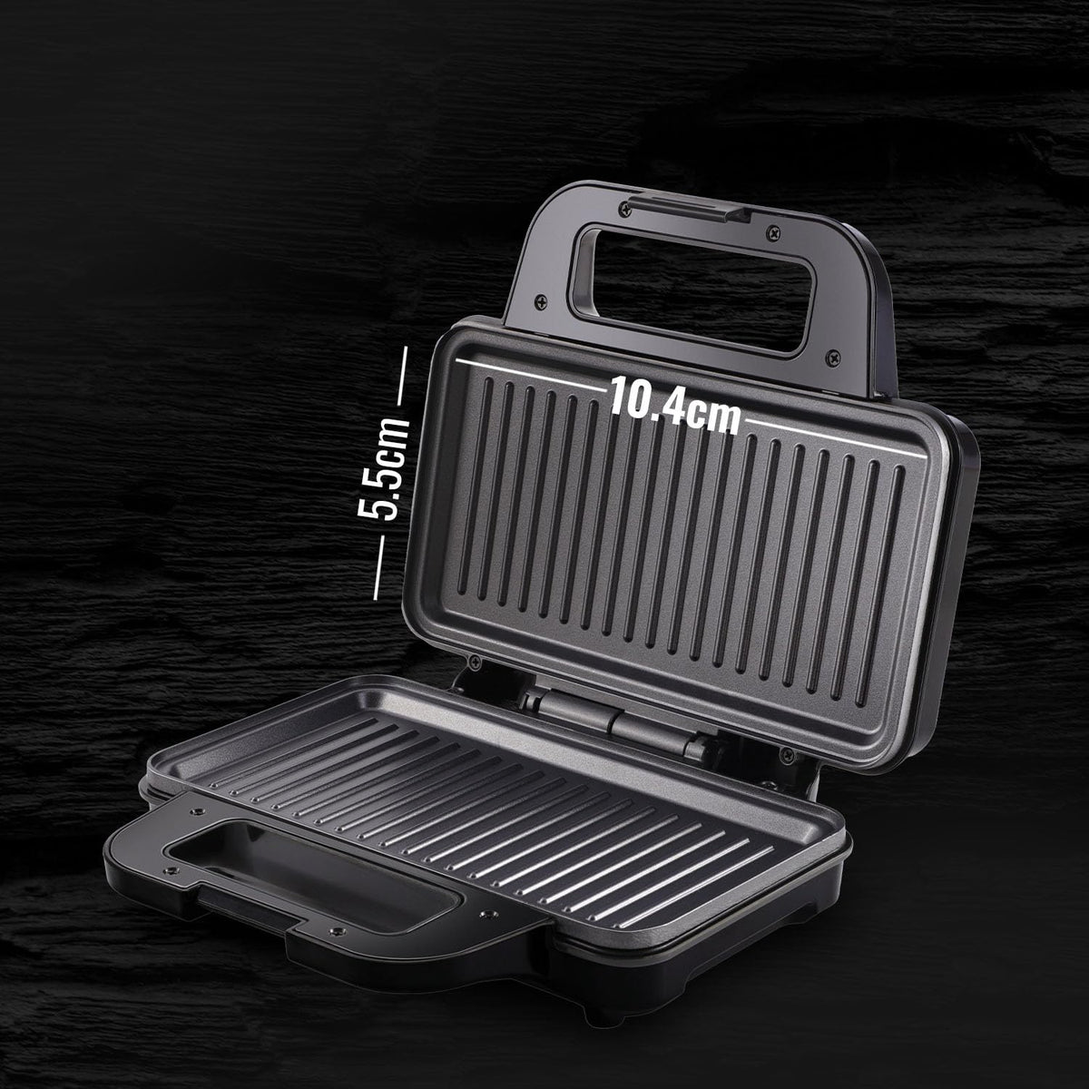Sujata SW12 900W Sandwich Maker with XL Aluminium Grill Plate, Teflon