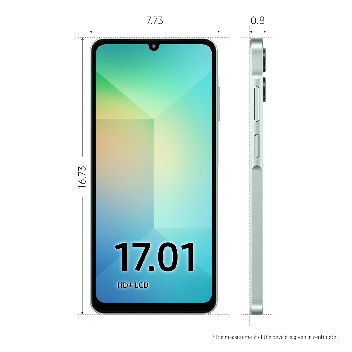 Samsung Galaxy A06 5G (Light Green, 4GB RAM, 64GB Storage)| True 5G with 12 5G Bands Mahajan Electronics Online