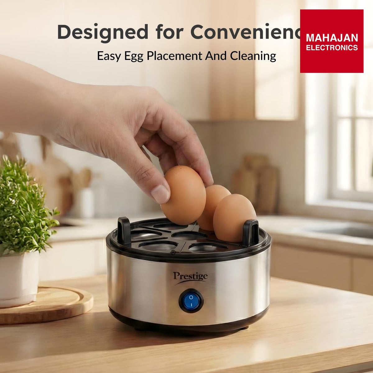 Prestige PEB-01 Egg Boiler – Mahajan Electronics Online.