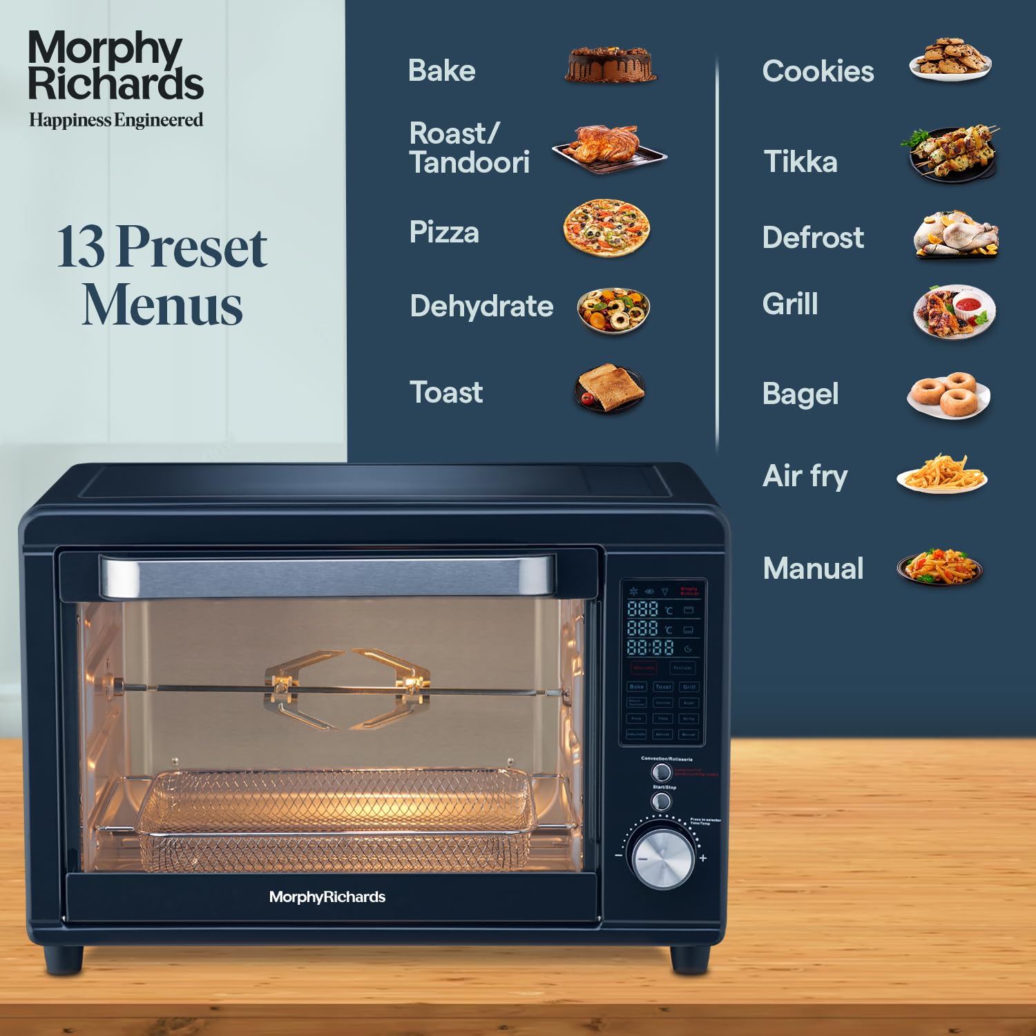 Morphy Richards Digital Otg Oven For Kitchen|29 Litre Oven Toaster Griller Mahajan Electronics Online