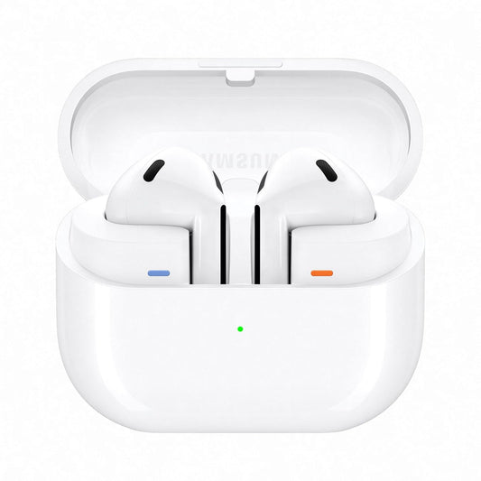 Samsung Galaxy Buds 3 (White) with Galaxy AI powered Real-time Interpreter | 24-bit Hi-Fi Audio | Up to 36H battery | IP57 Mahajan Electronics Online