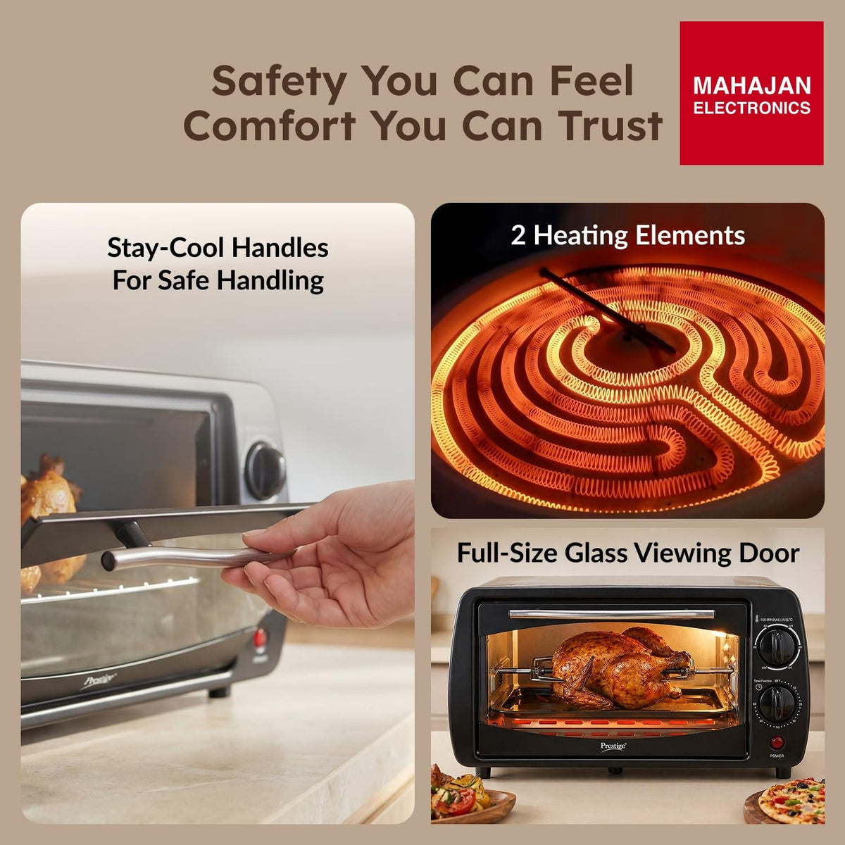 Prestige POTG 9 PC 9 L Oven Toaster Griller – Mahajan Electronics Online.