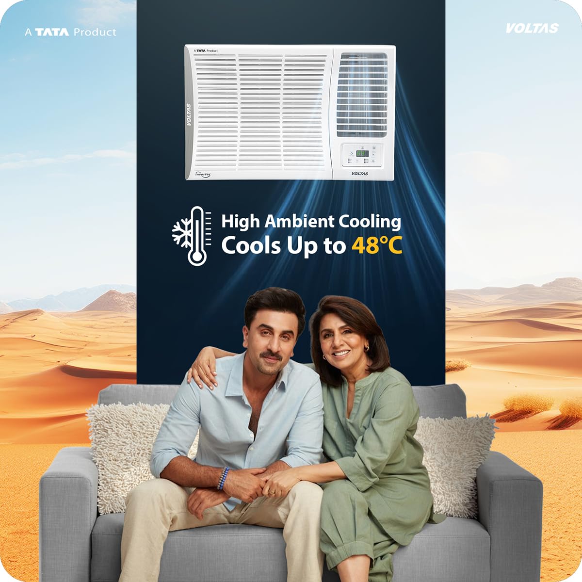 Voltas 182FS ELITE, White 1.5 ton 2 Star Fixed Speed Window AC (Copper, Anti Dust Filter, 2-Way Air Swing, Memory Restart, Sleep Mode () mahajan electronics online
