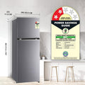 LG GL-N382SDSY 343 L 2 Star Frost-Free Smart Inverter Double Door Refrigerator ( Dazzle Steel, Express Freeze) Mahajan Electronics Online