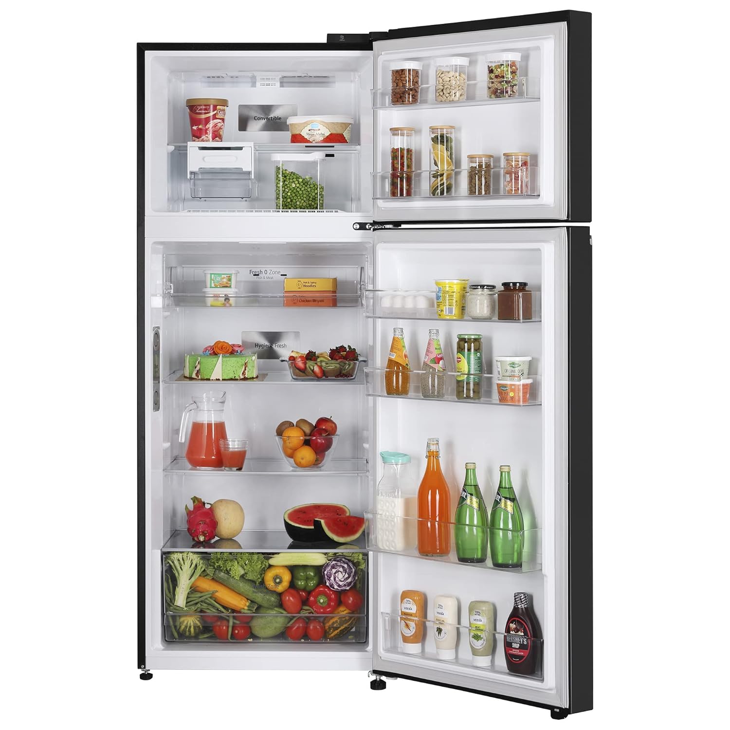 LG GL-T422VESX 398 L 3 Star Frost-Free Smart Inverter Wi-Fi Double Door Refrigerator Appliance, Multicolor Mahajan Electronics Online