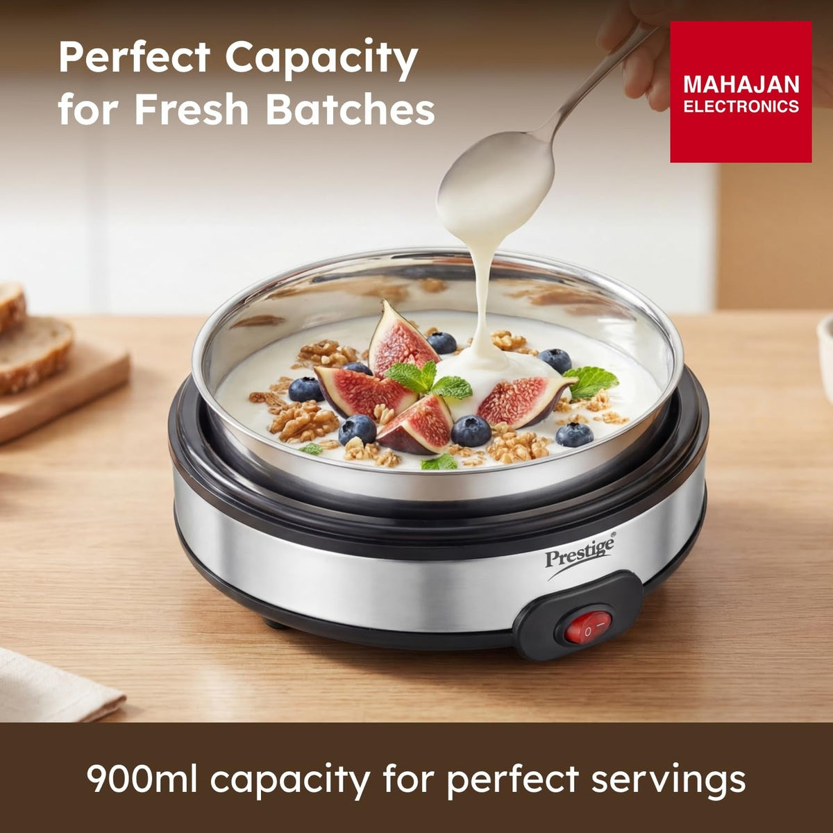 Prestige PYM 02 Electric Yoghurt Maker – Mahajan Electronics Online.