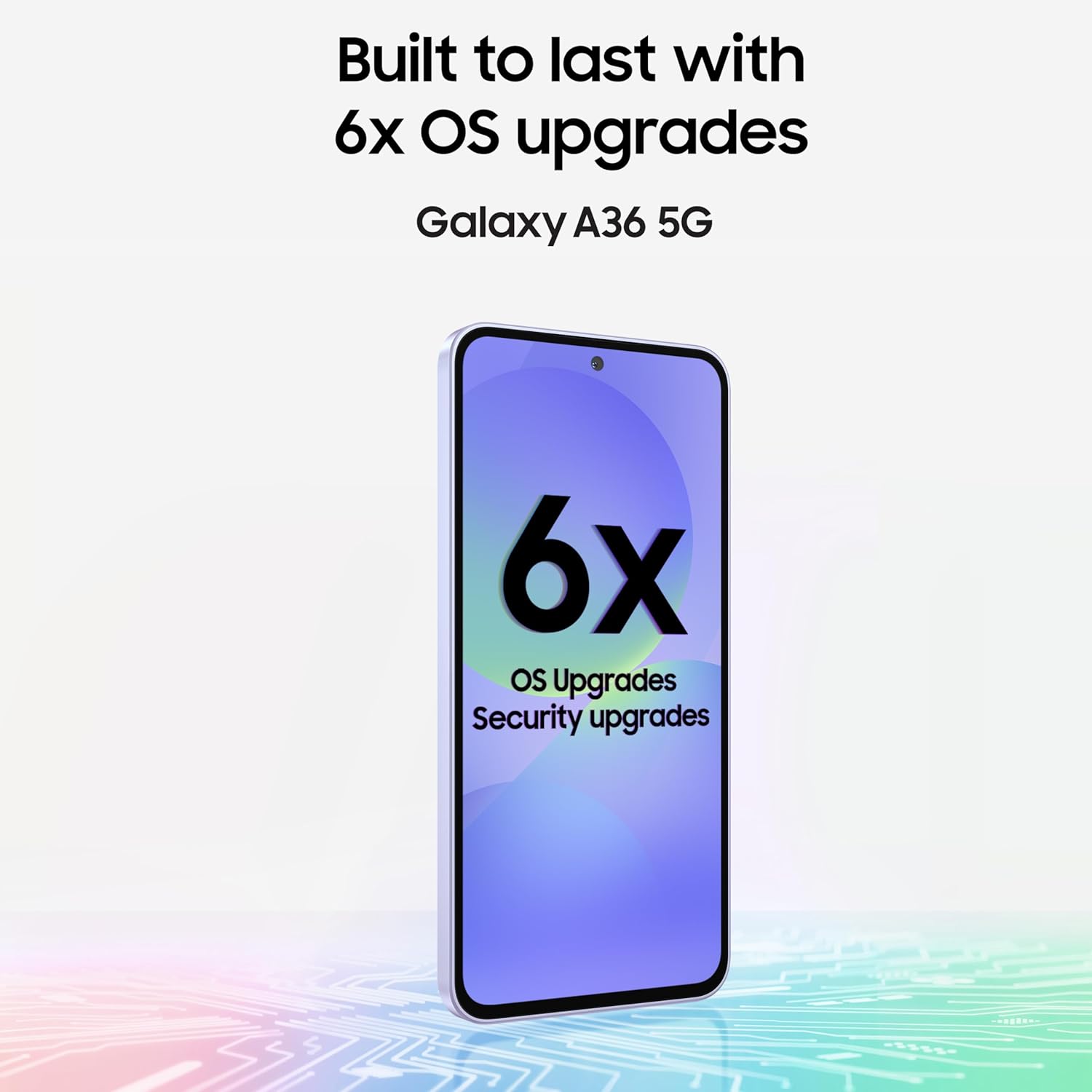 Samsung Galaxy A36 5G (Awesome White, 8GB, 256GB) Mahajan Electronics Online