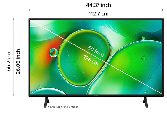 Sony K-50S20 BRAVIA 2 Series 126 cm (50 inches) 4K Ultra HD Smart LED Google TV Mahajan Electronics Online