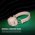 Marshall Major V Wireless On-Ear Headphones, Cream Mahajan Electronics Online