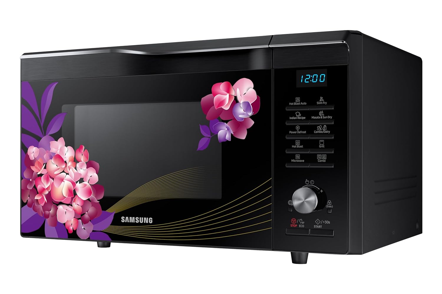 Samsung MC28M6036CH/TL 28L Convection Microwave Oven ( Black & Pattern Mahajan Electronics Online 